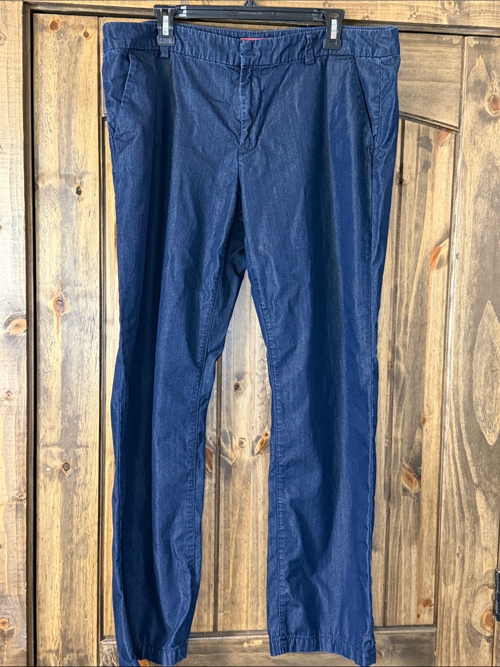Tommy Hilfiger Dark Navy Straight-Leg Chinos